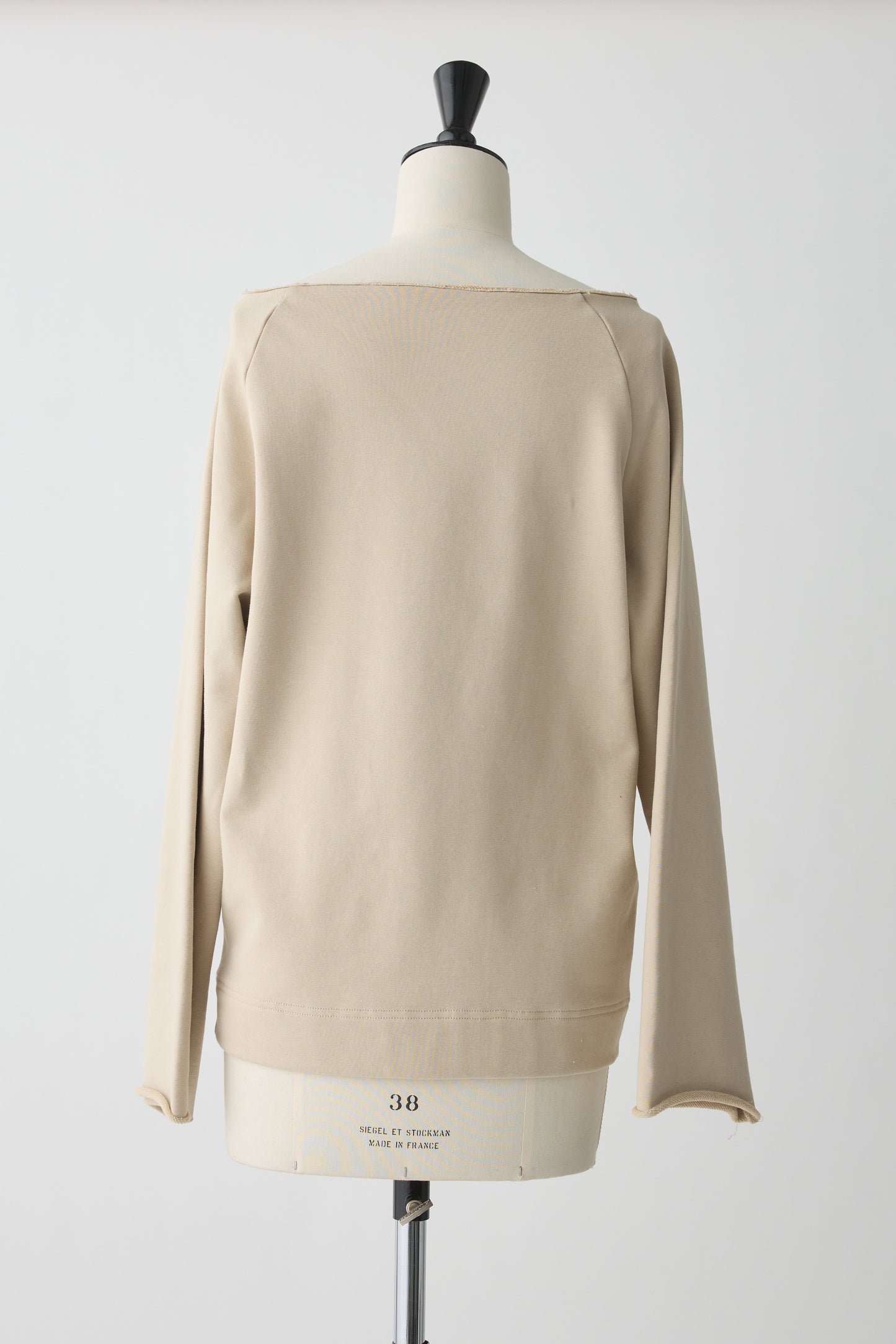 Anlair Raglan Jersey Top_beige