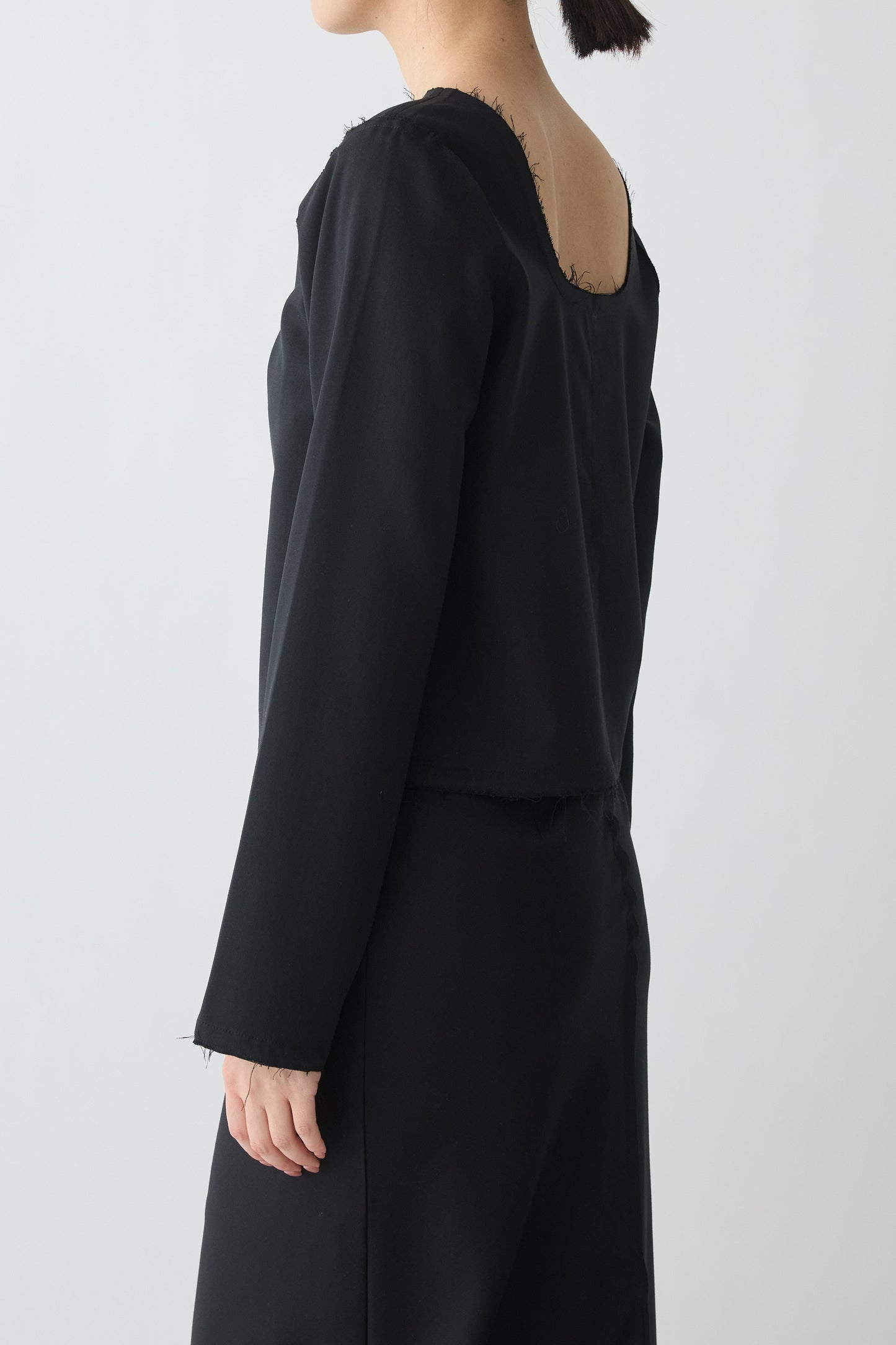Aquarii Two-way tops_black