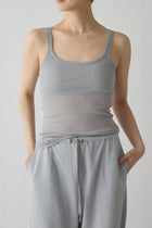 Mira Rib Tank Top_gray