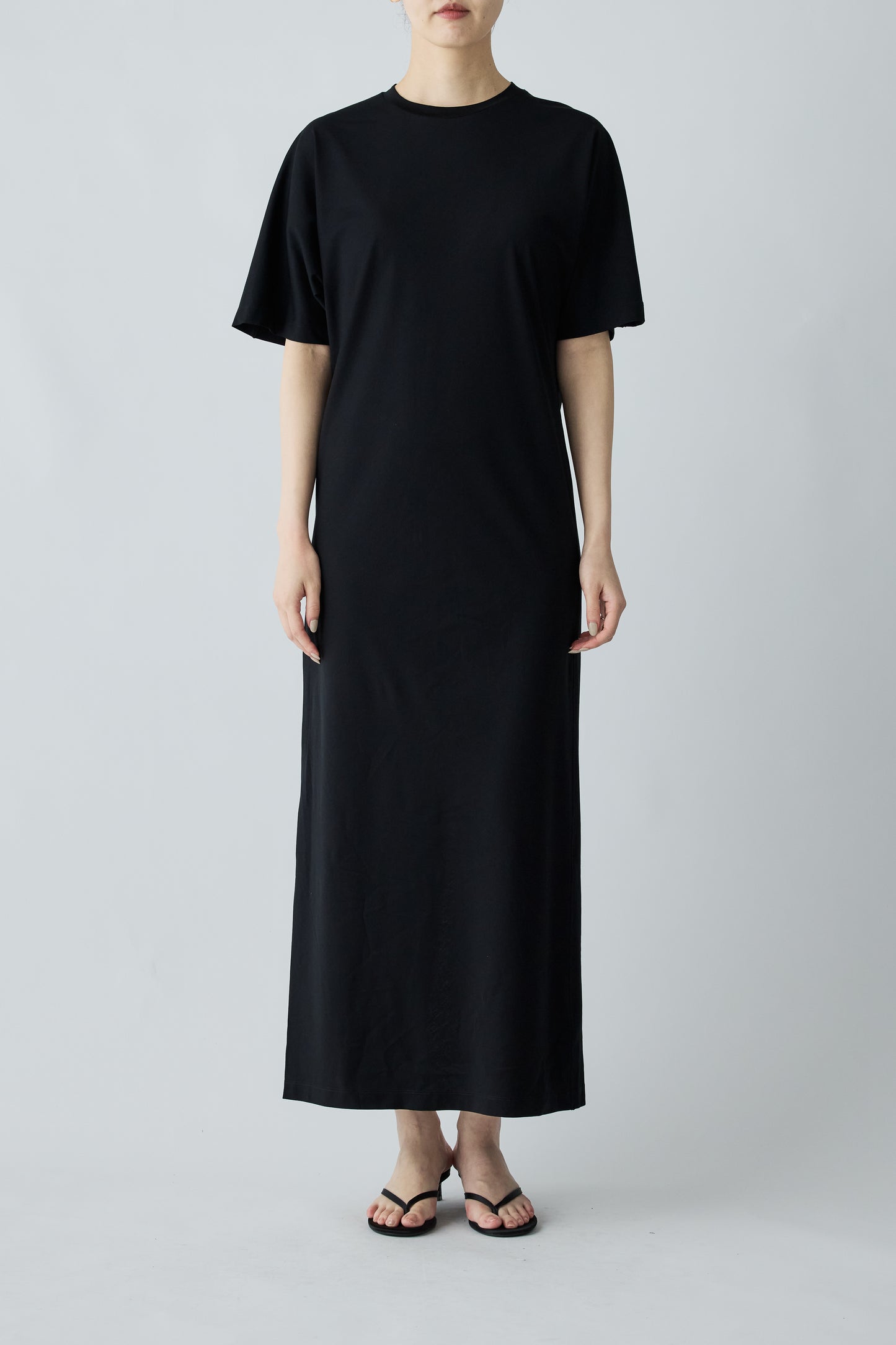 Alhena Tee Dress_Black