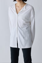 Nekkar 2way L/S tee_white