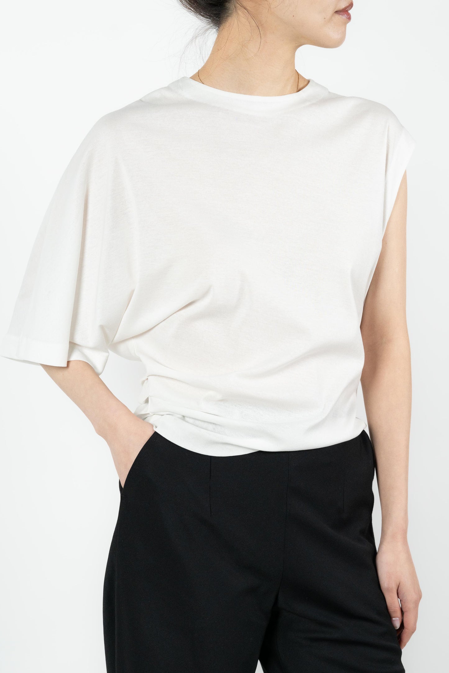 Kiffa Asymmetry Tee_white