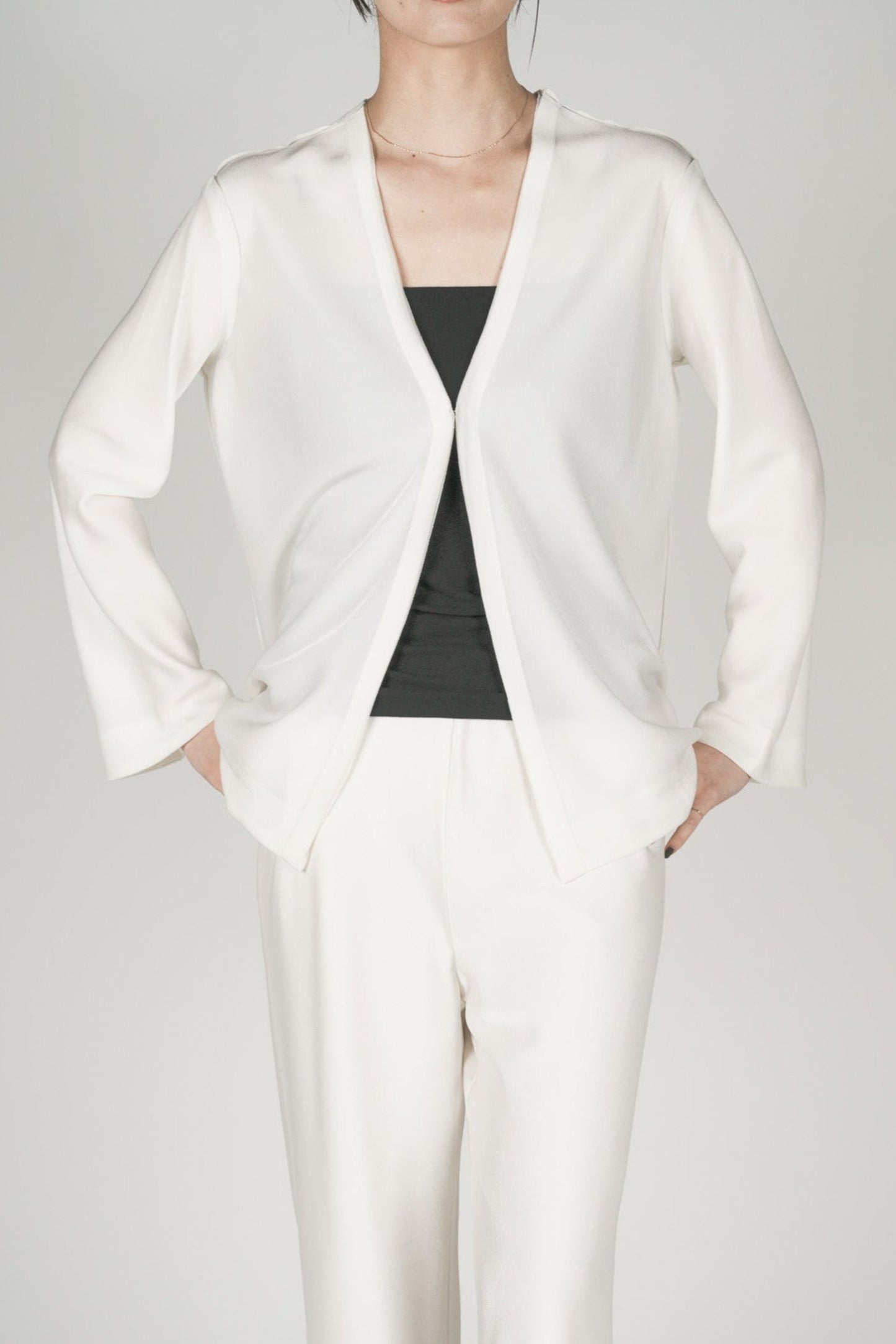 Caeli Reversible Cardigan_White