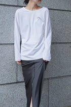 Nekkar 2way L/S tee_white