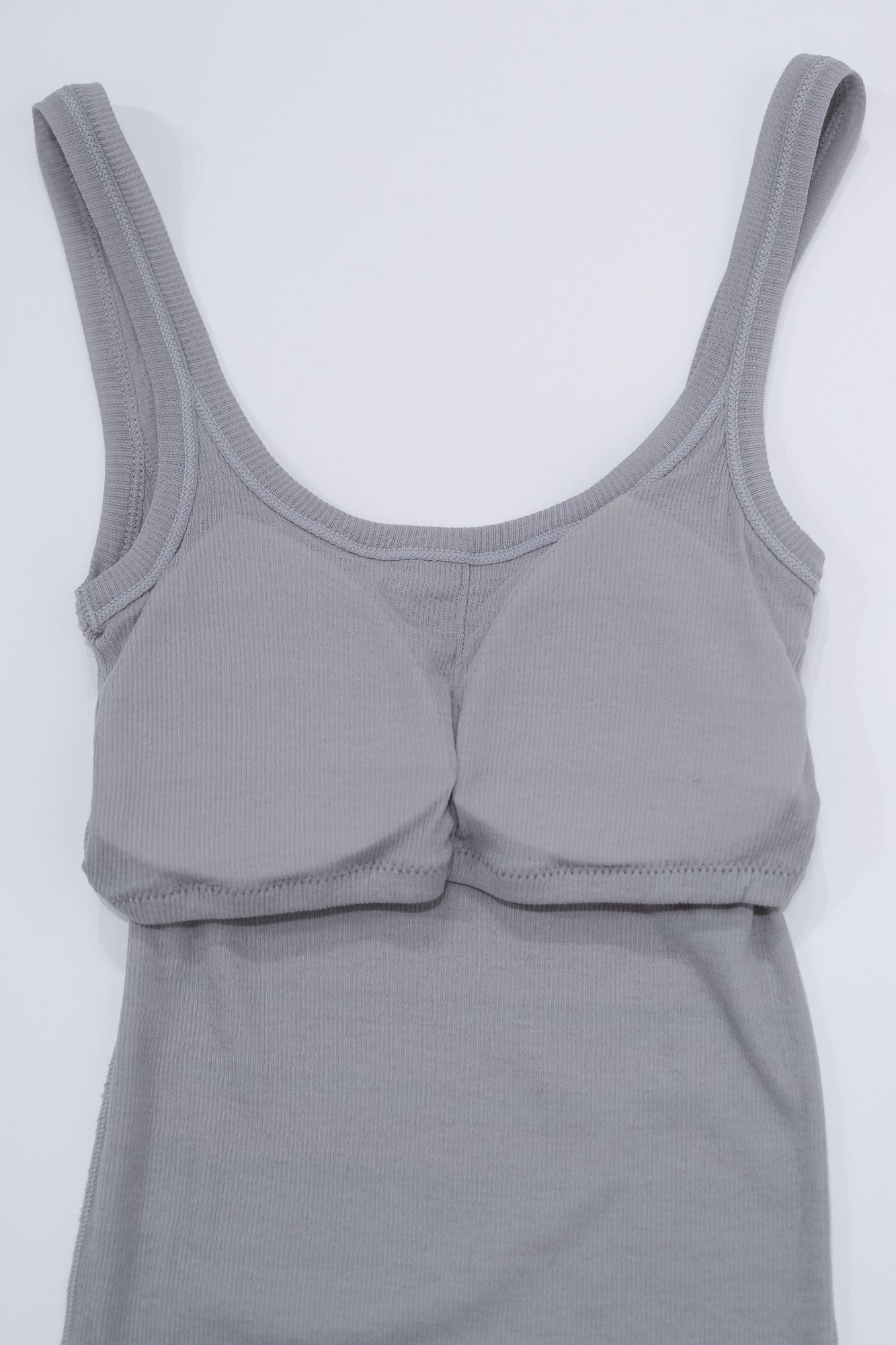 Mira Rib Tank Top_gray