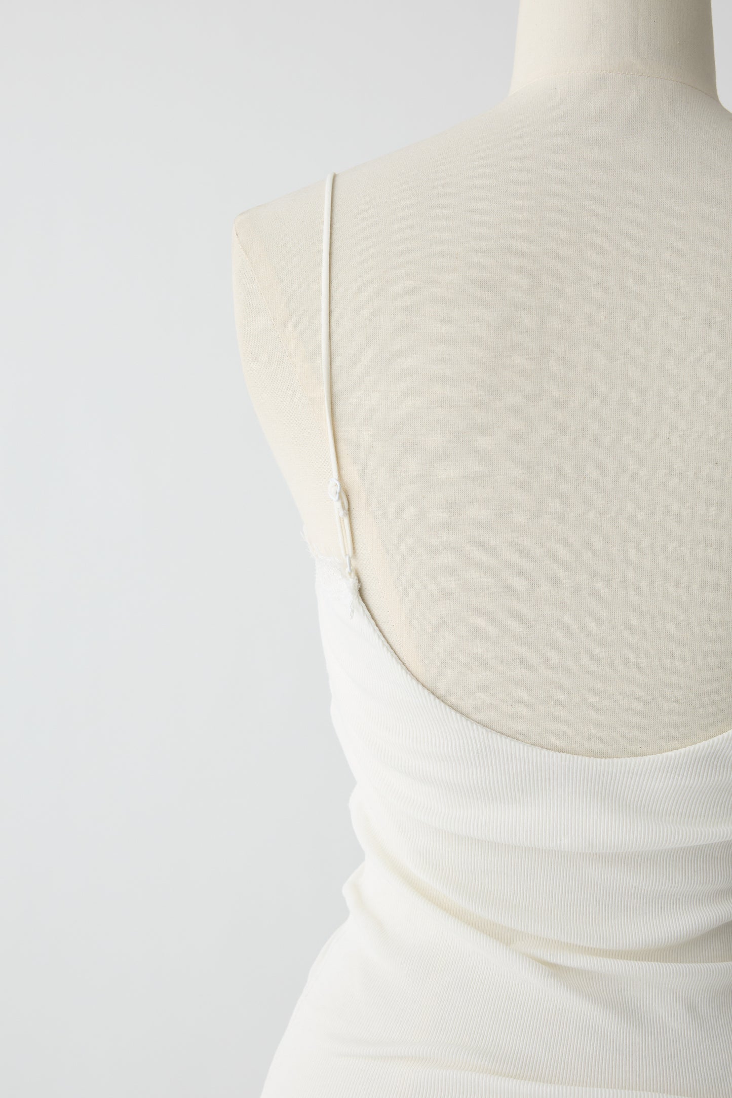 Algol Lace Rib Camisole_wihte