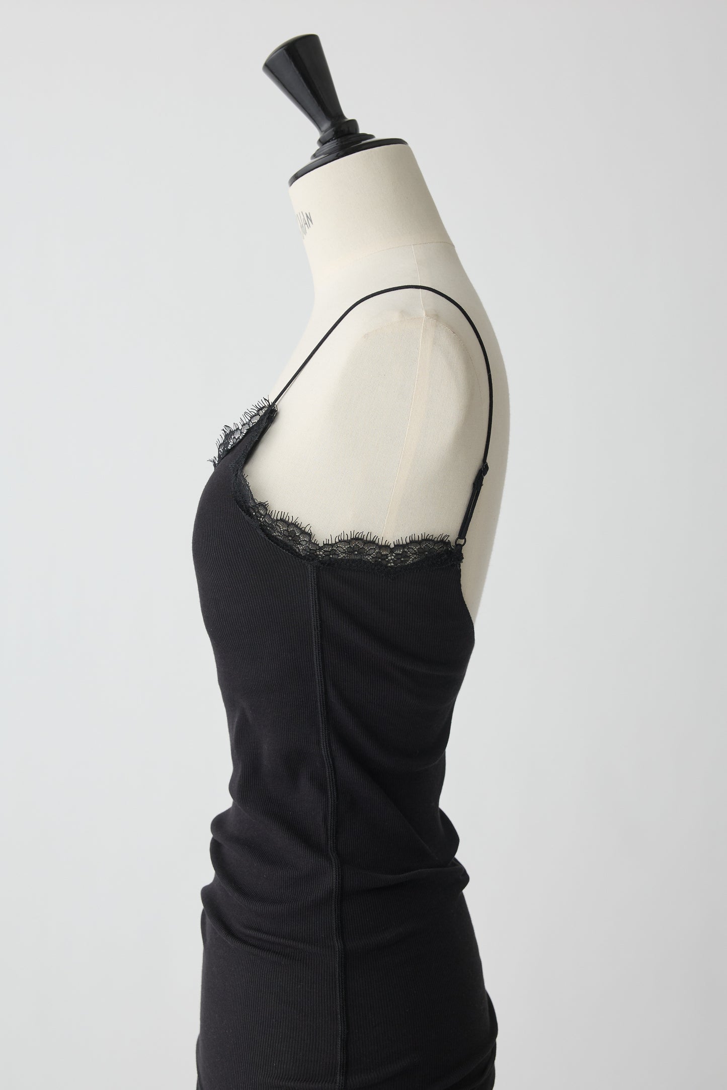 Algol Lace Rib Camisole_black