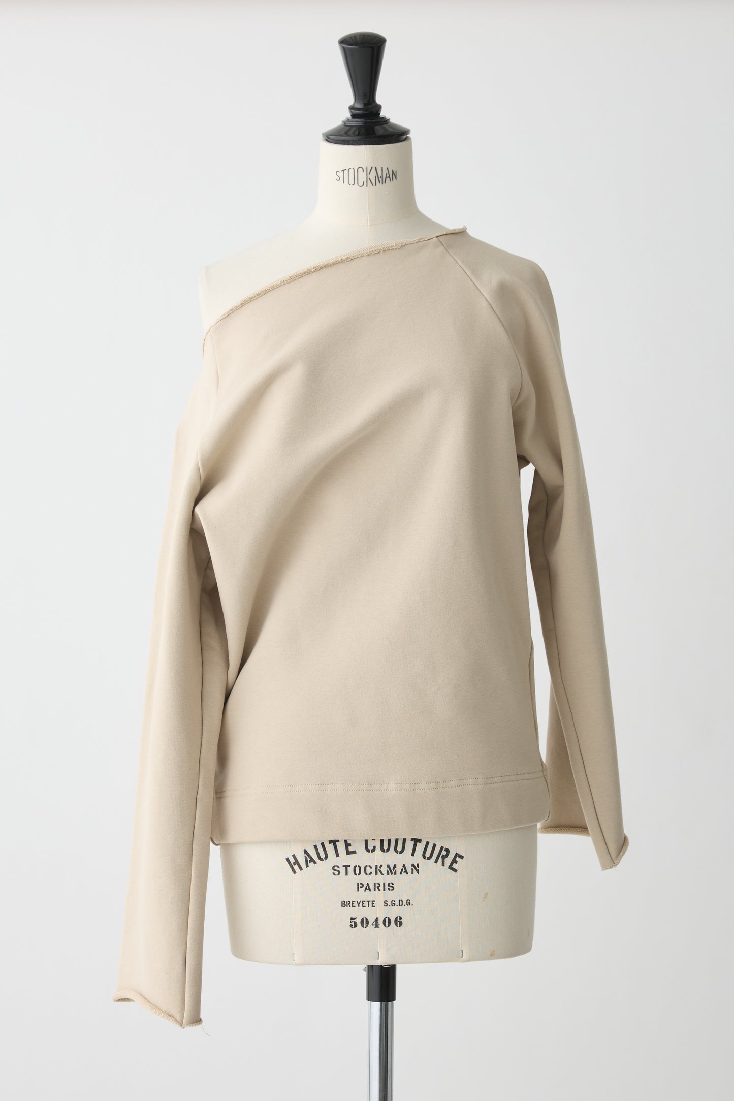 Anlair Raglan Jersey Top_beige