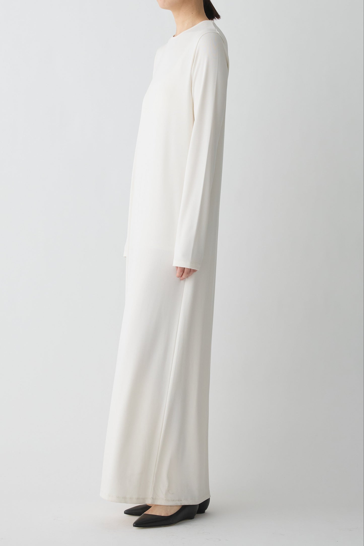 Gruis  Jersey Dress_white