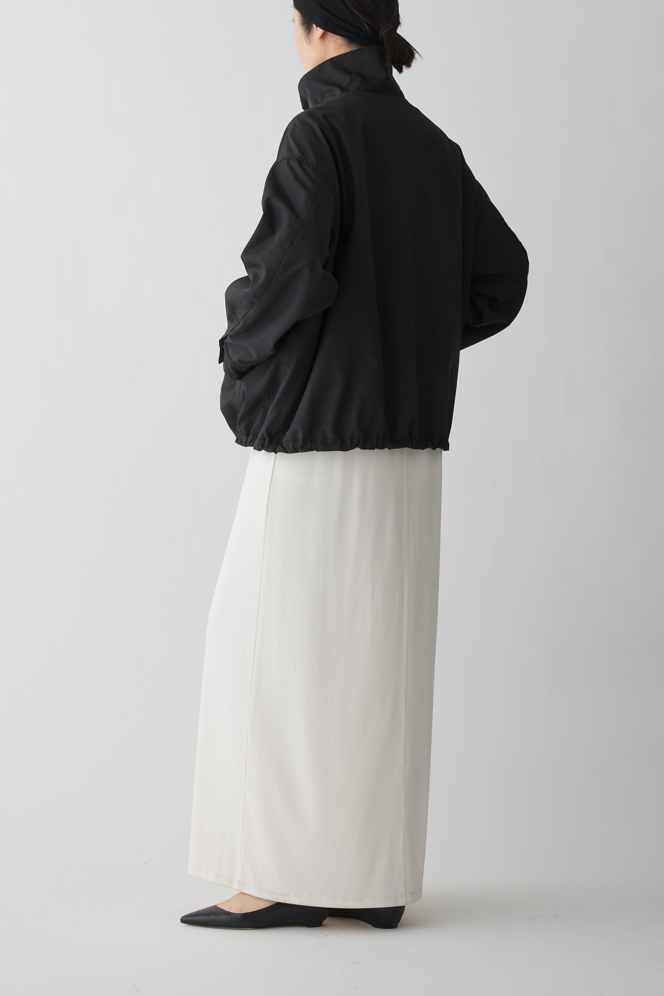 PHERE Piscium Zip-up jacket ジップアップブルゾン Piscium Zip-up jacket_black – PHERE