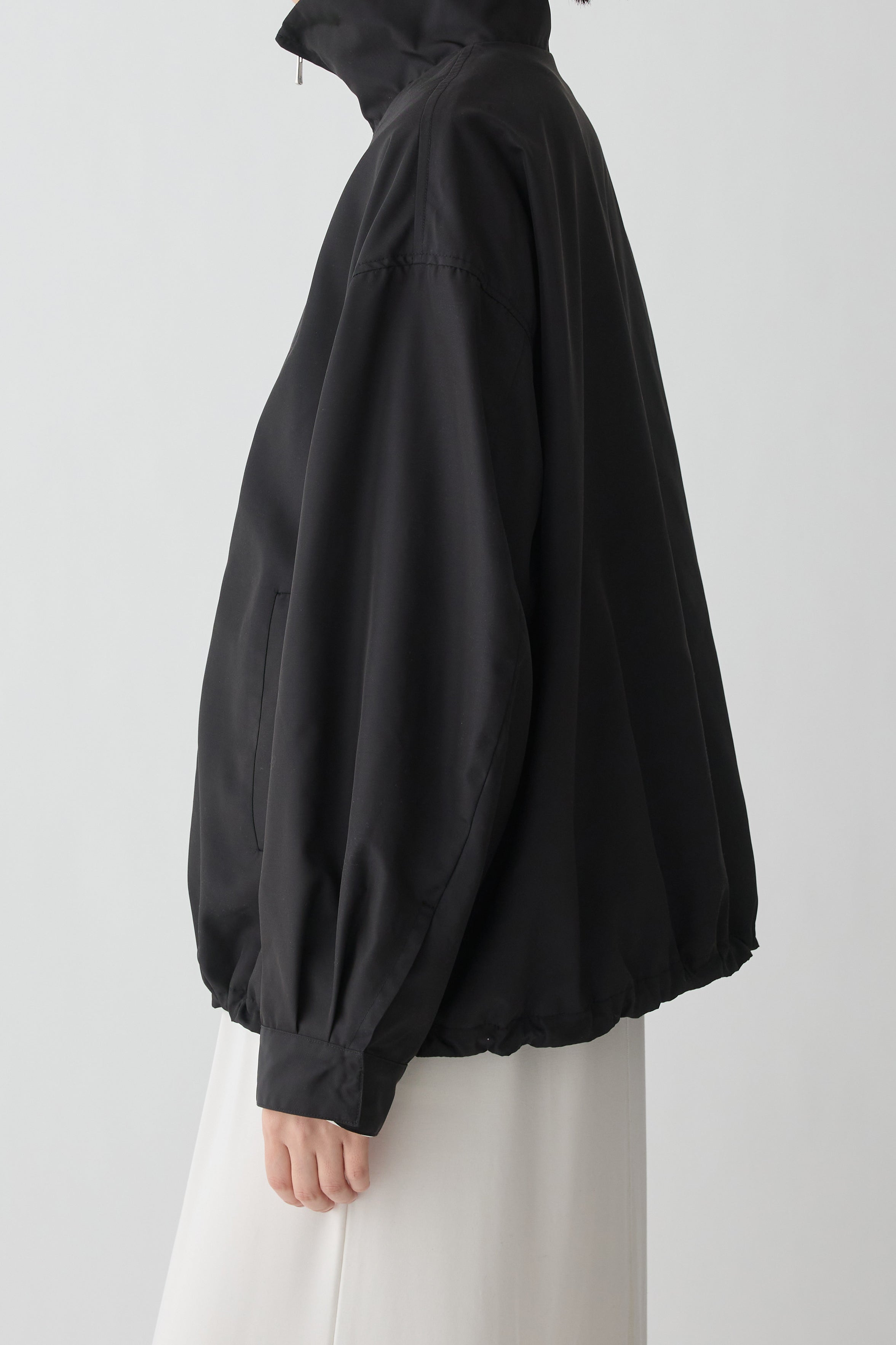 PHERE Piscium Zip-up jacket ジップアップブルゾン Piscium Zip-up jacket_white – PHERE