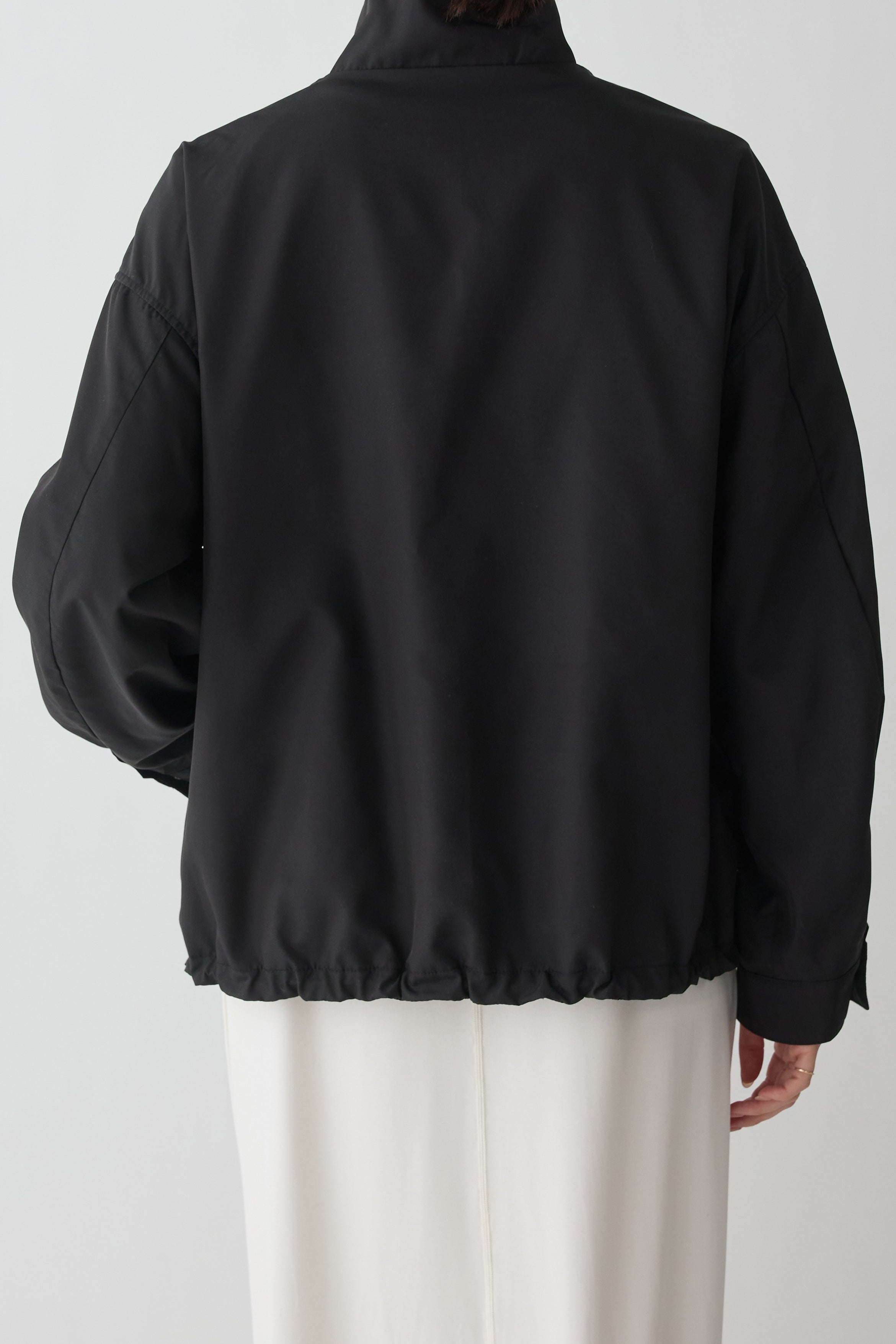 PHERE Piscium Zip-up jacket ジップアップブルゾン Piscium Zip-up jacket_black – PHERE