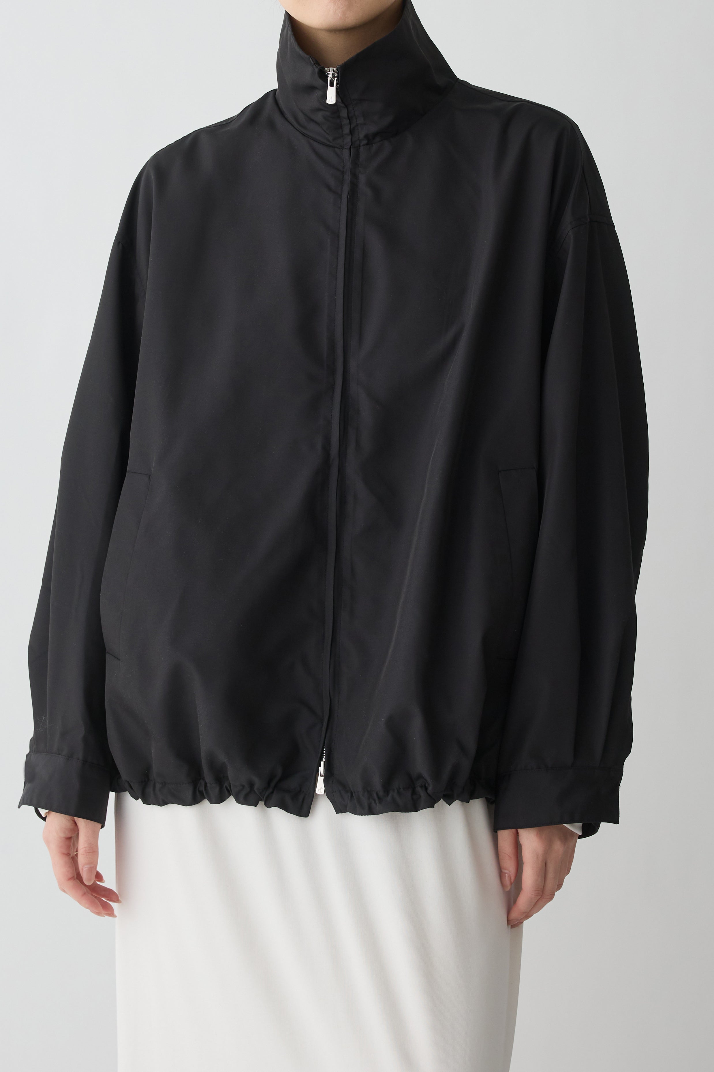 PHERE Piscium Zip-up jacket ジップアップブルゾン Piscium Zip-up jacket_white – PHERE