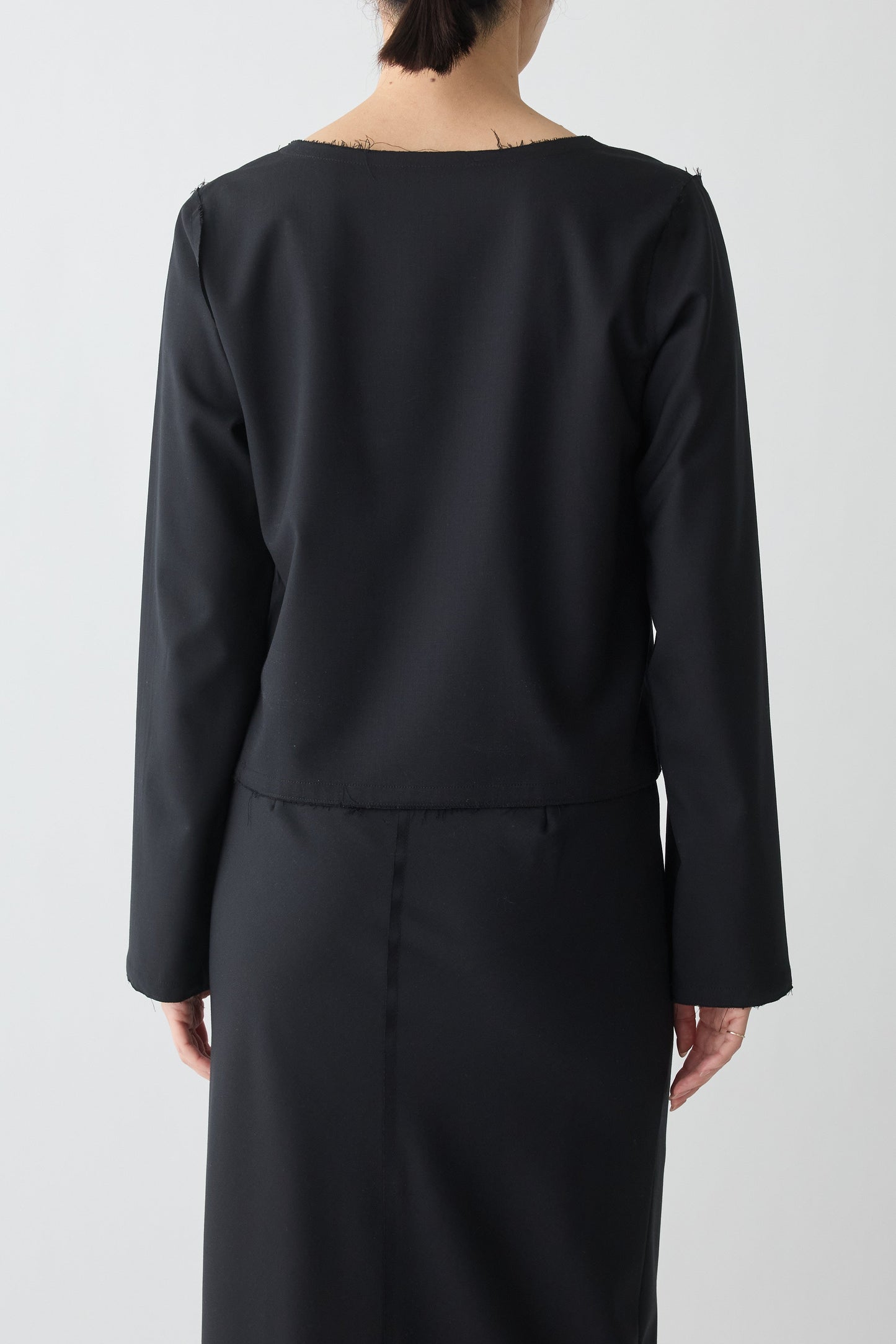 Aquarii Two-way tops_black