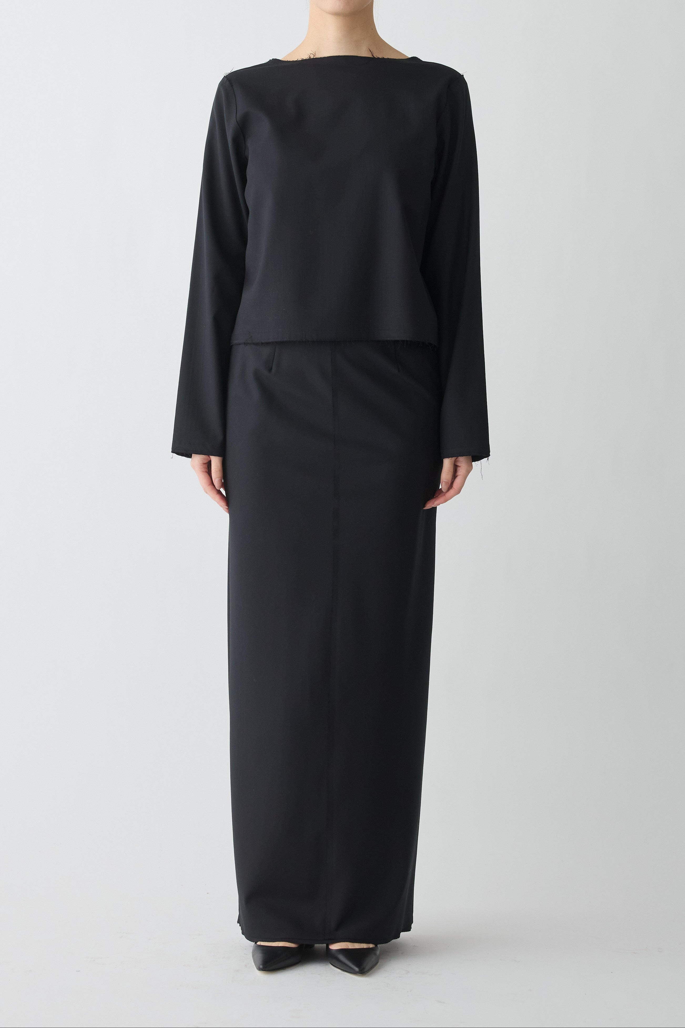 Aquarii Two-way tops_black – PHERE