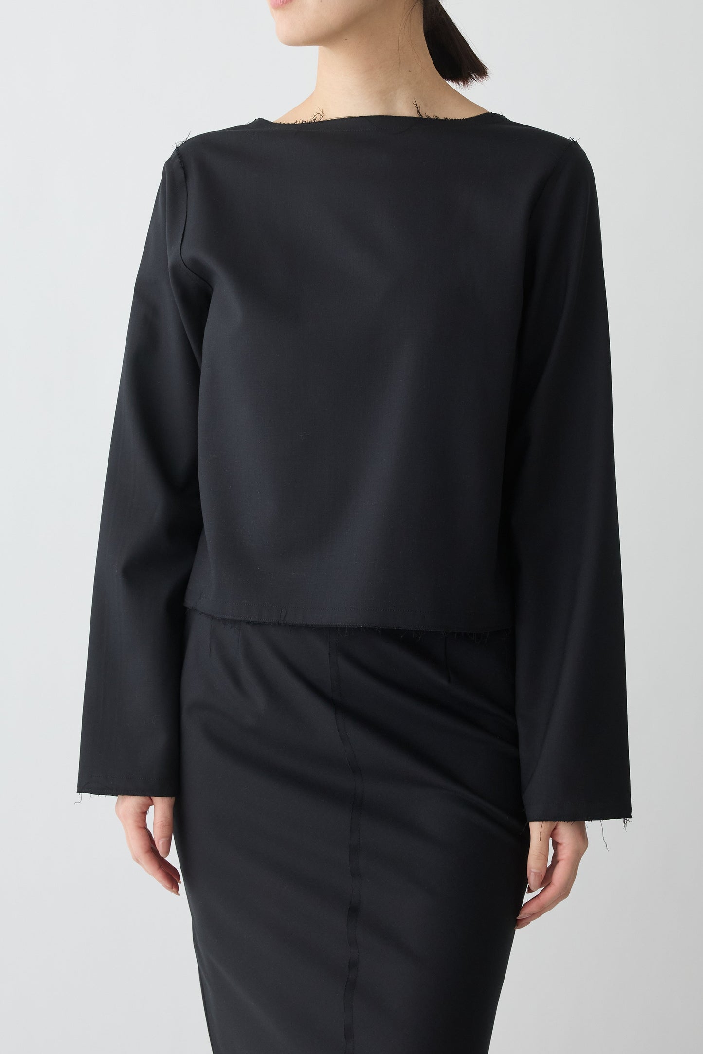 Aquarii Two-way tops_black