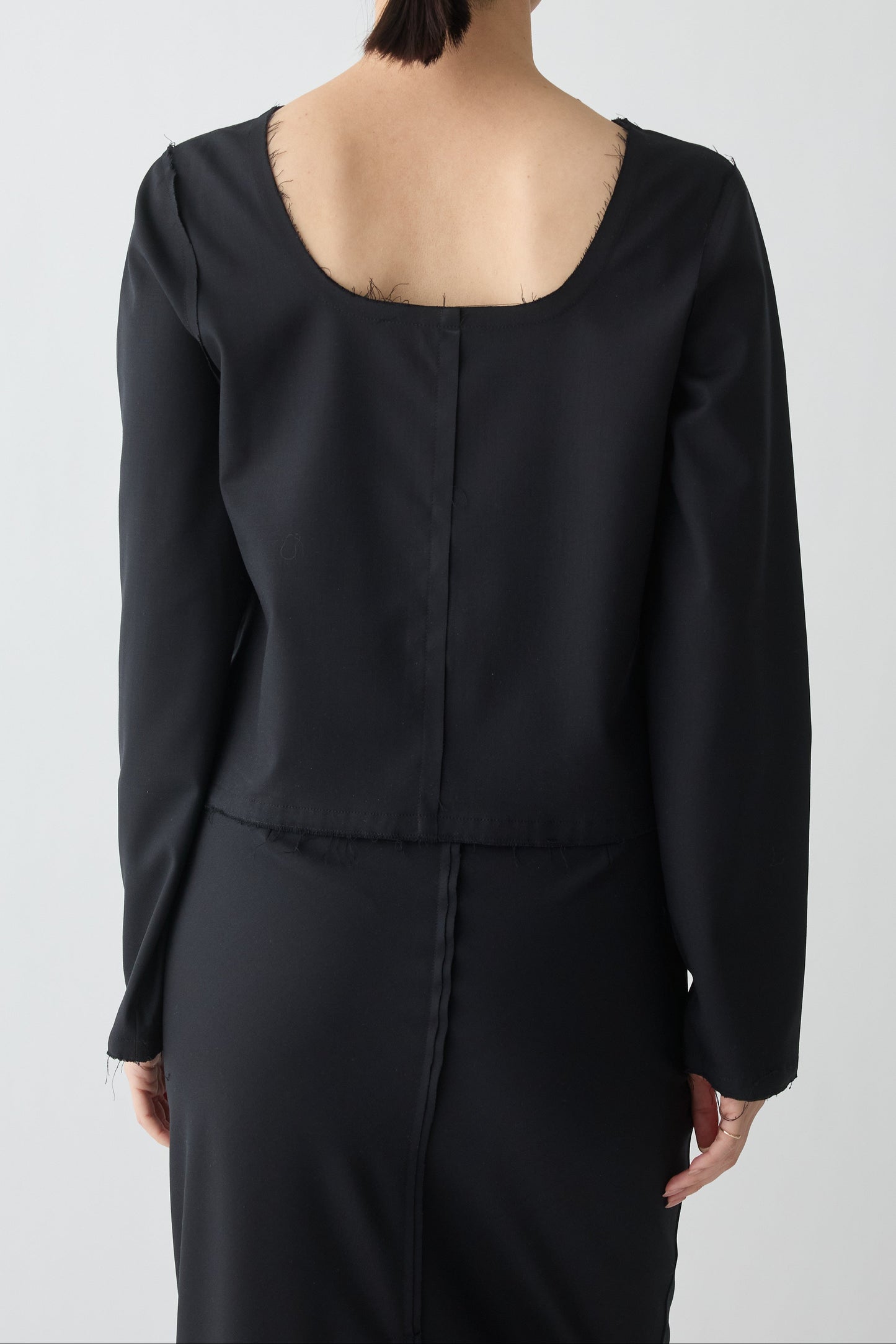 Aquarii Two-way tops_black
