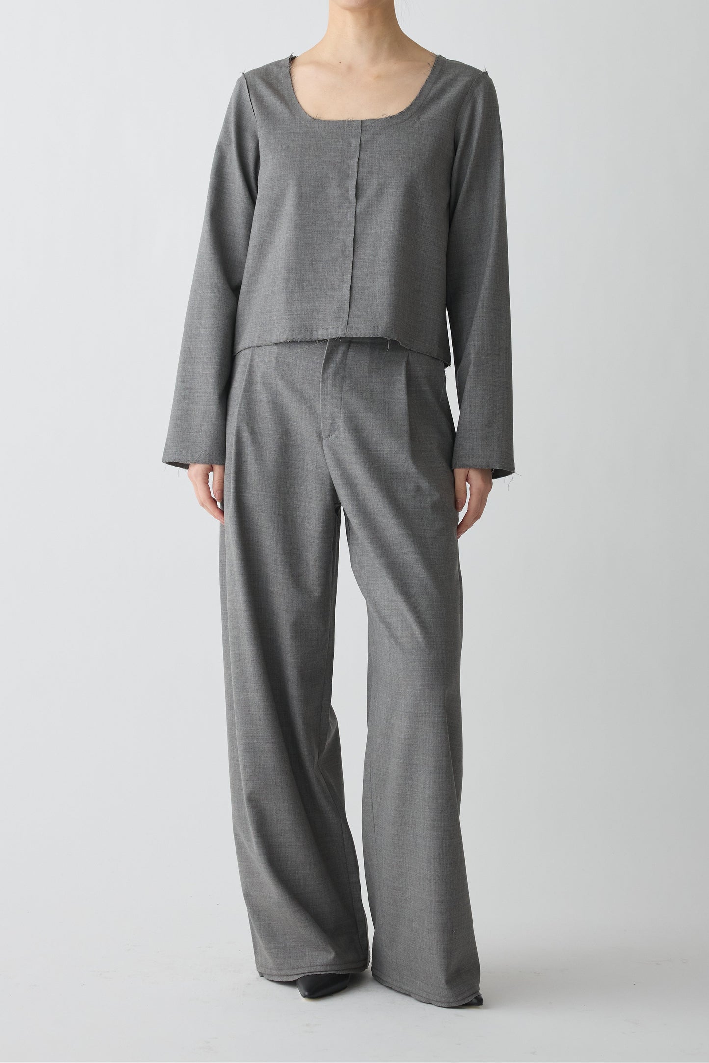 Aquarii Two-way tops_gray