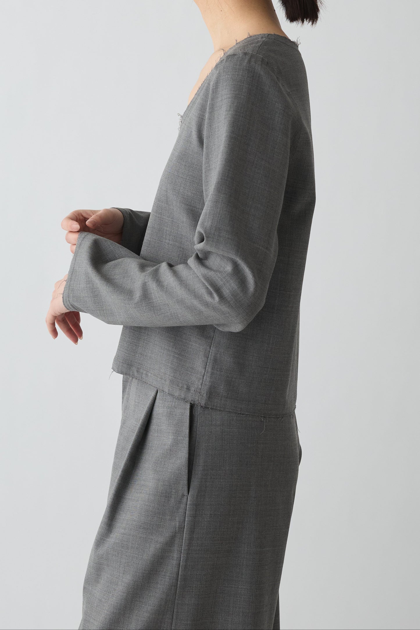 Aquarii Two-way tops_gray