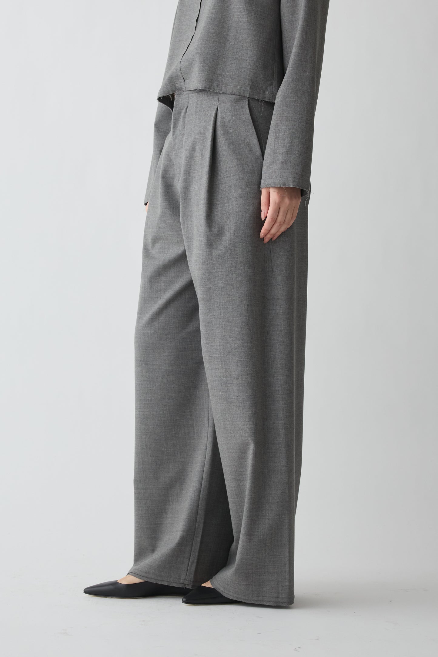 Aquarii Wide pants_gray