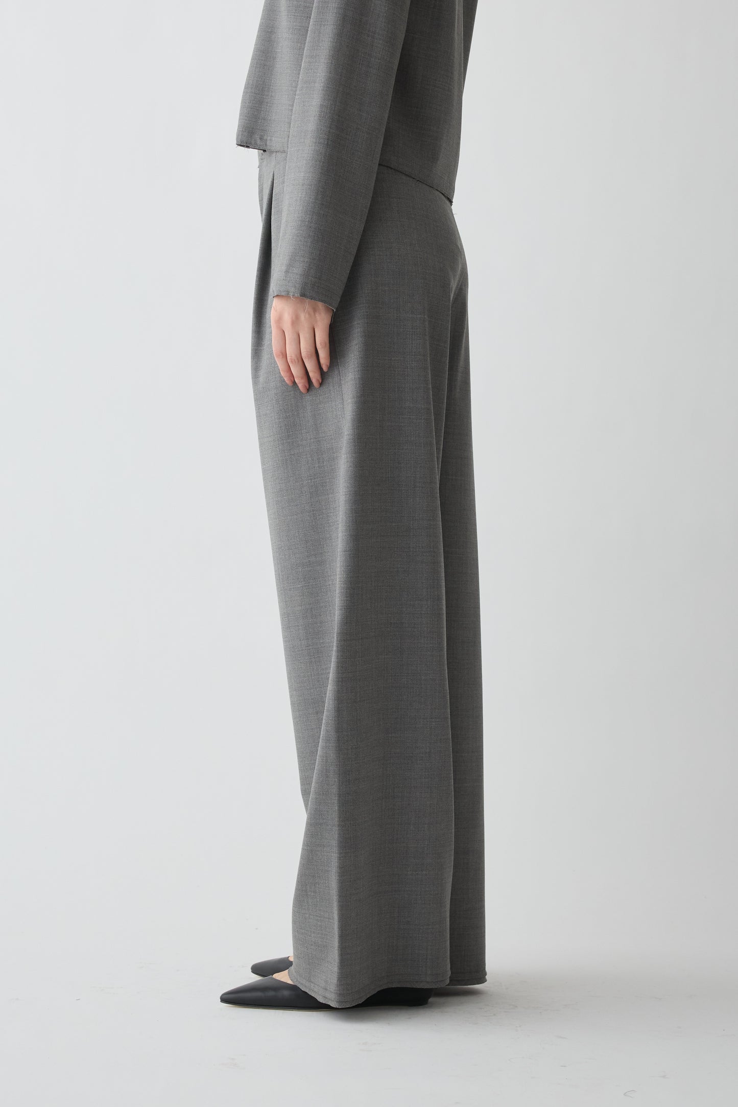Aquarii Wide pants_gray