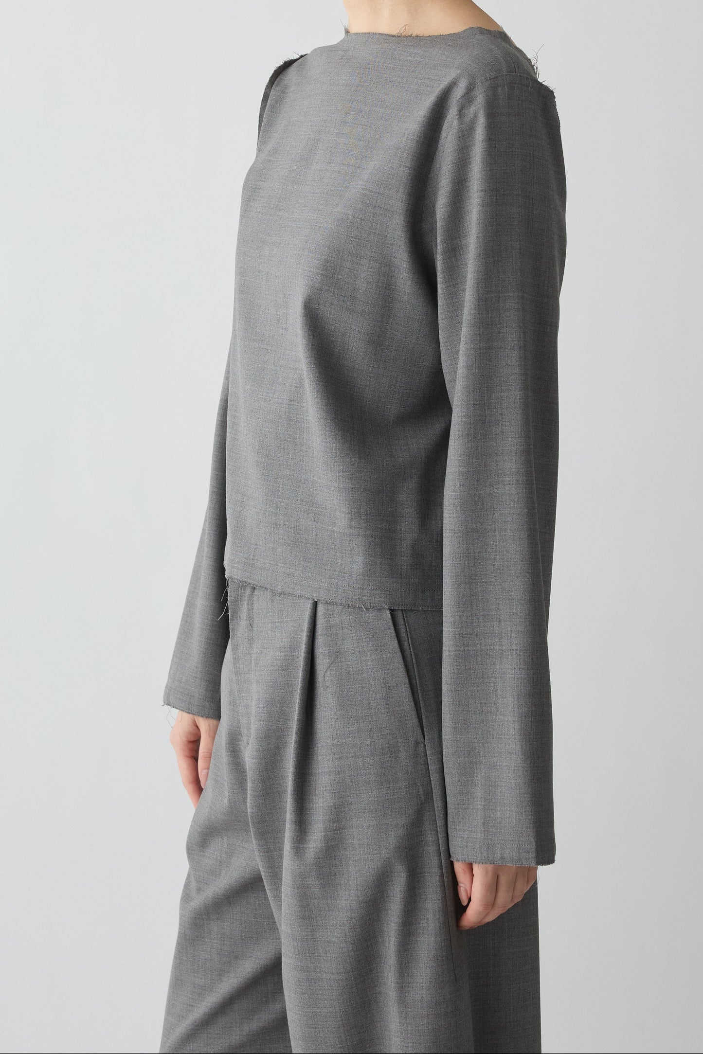 Aquarii Two-way tops_gray