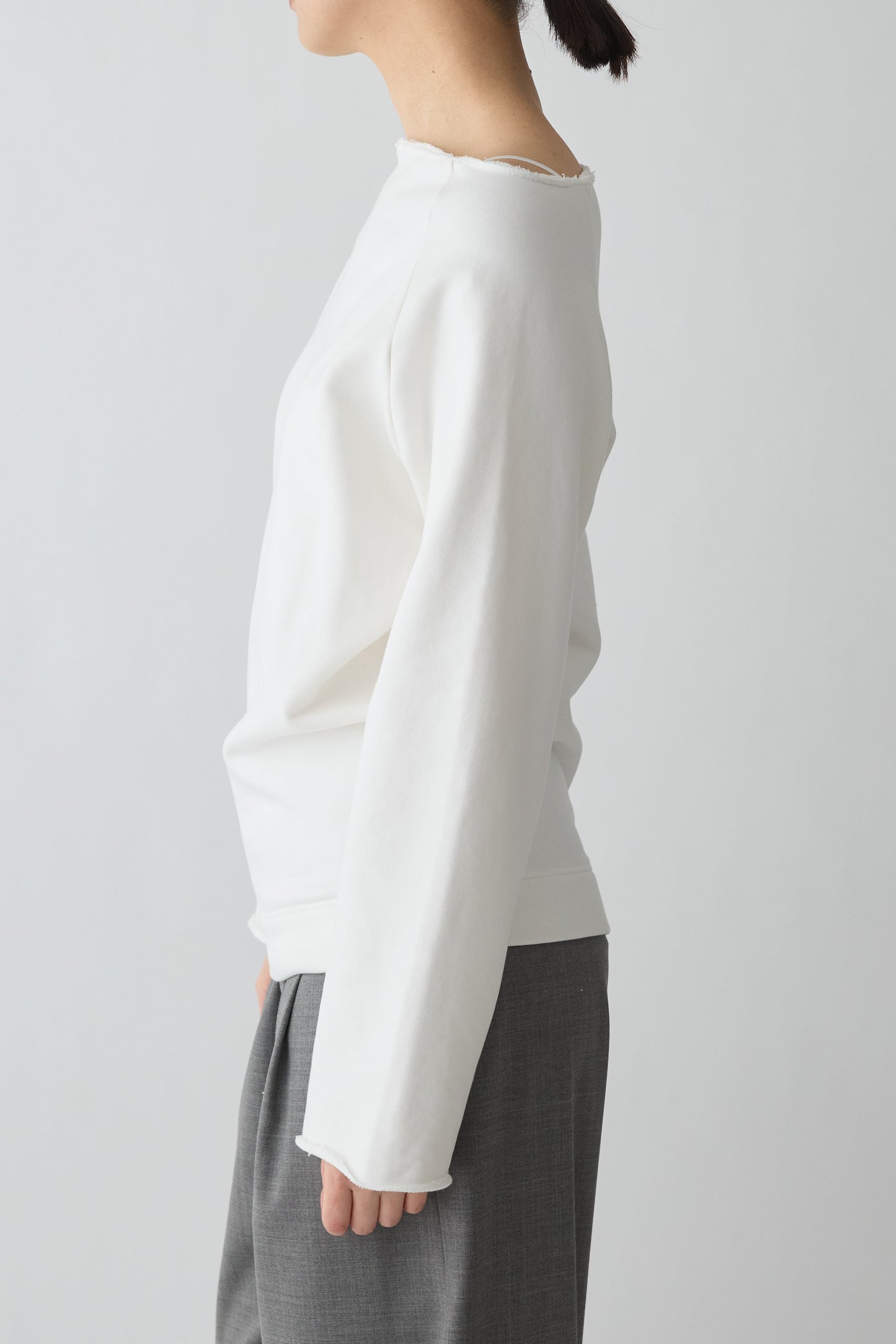 Anlair Raglan Jersey Top_white