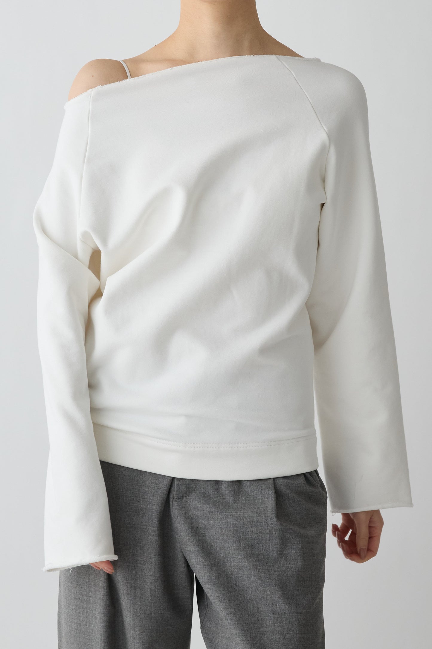Anlair Raglan Jersey Top_white
