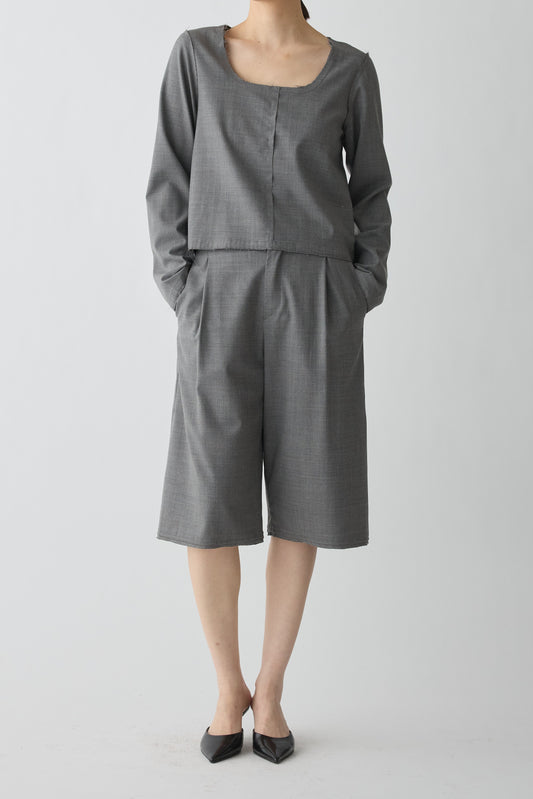 Aquarii Two-way tops_gray