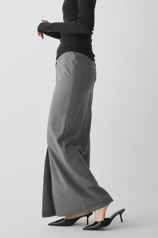 Aquarii Two-way skirt_gray