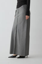 Aquarii Two-way skirt_gray
