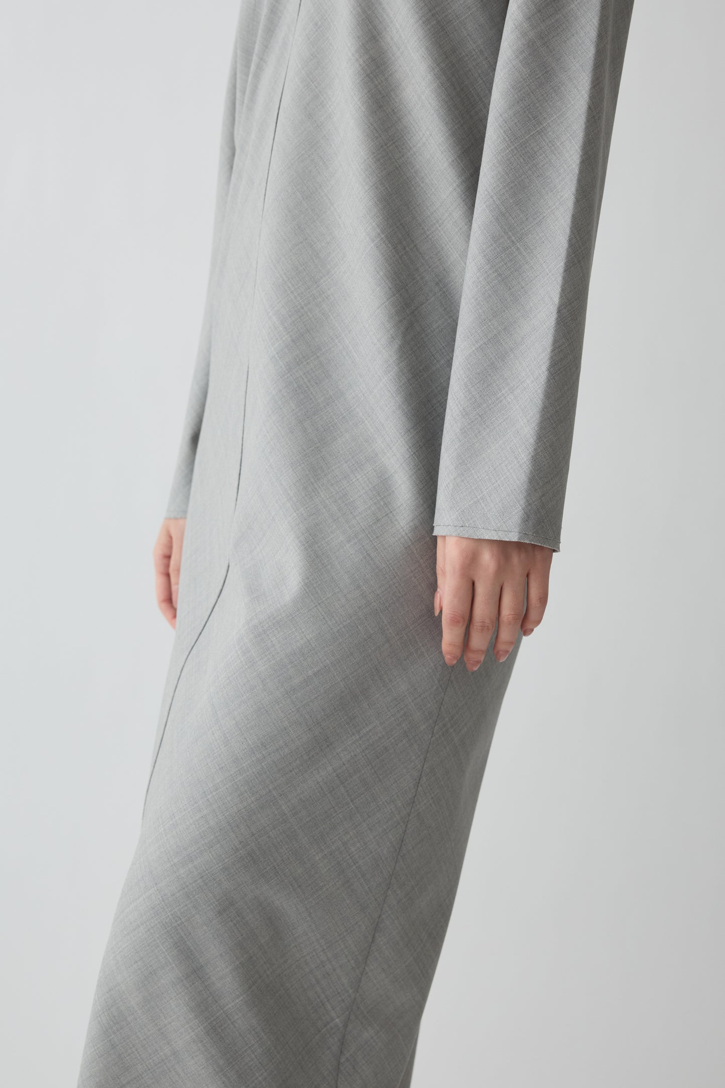 Aquarii Two-way dress_gray