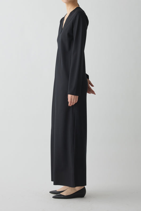 Aquarii Two-way dress_black