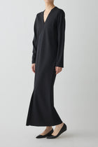 Aquarii Two-way dress_black