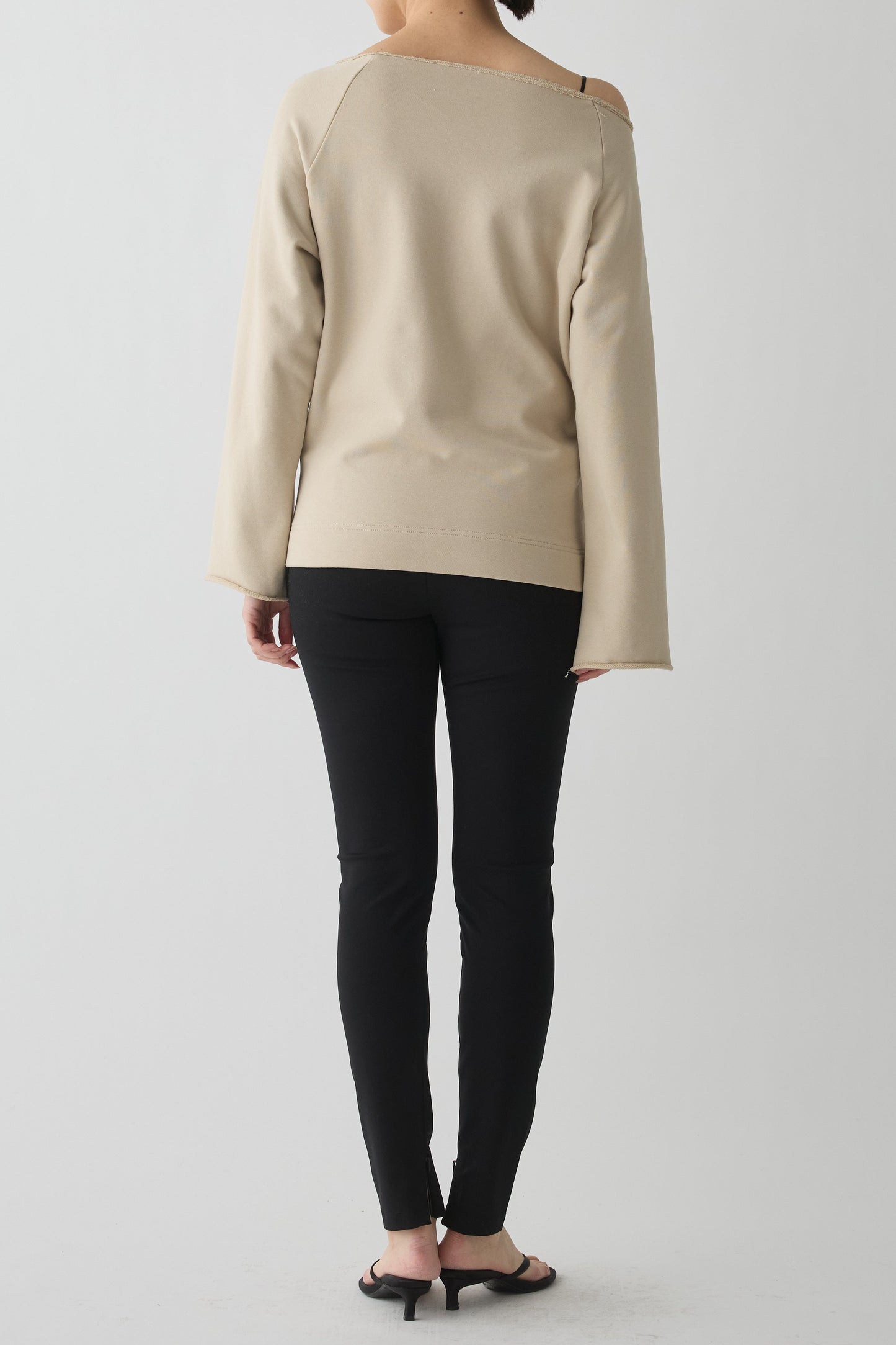Anlair Raglan Jersey Top_beige