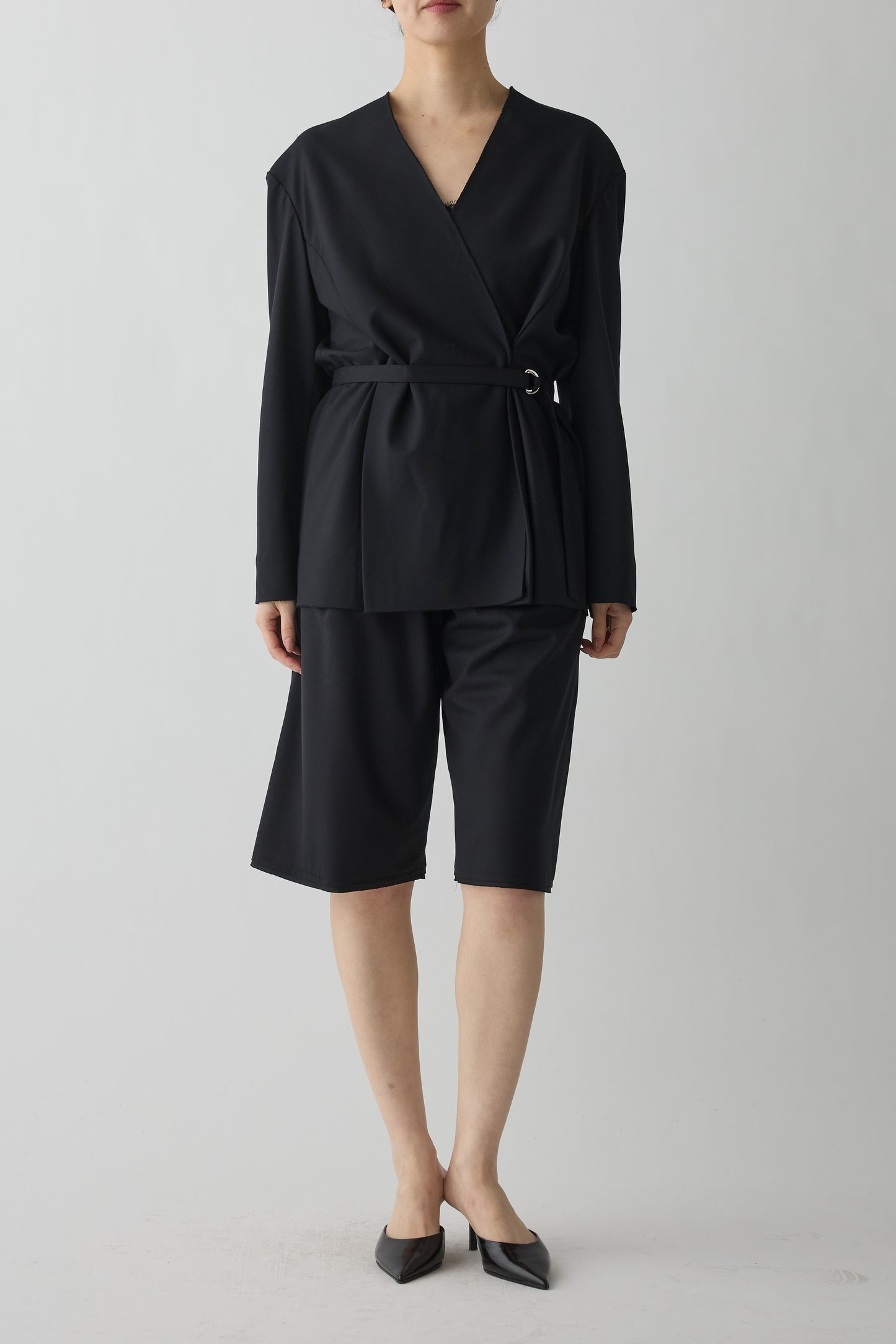 Aquarii Kimono jacket_black