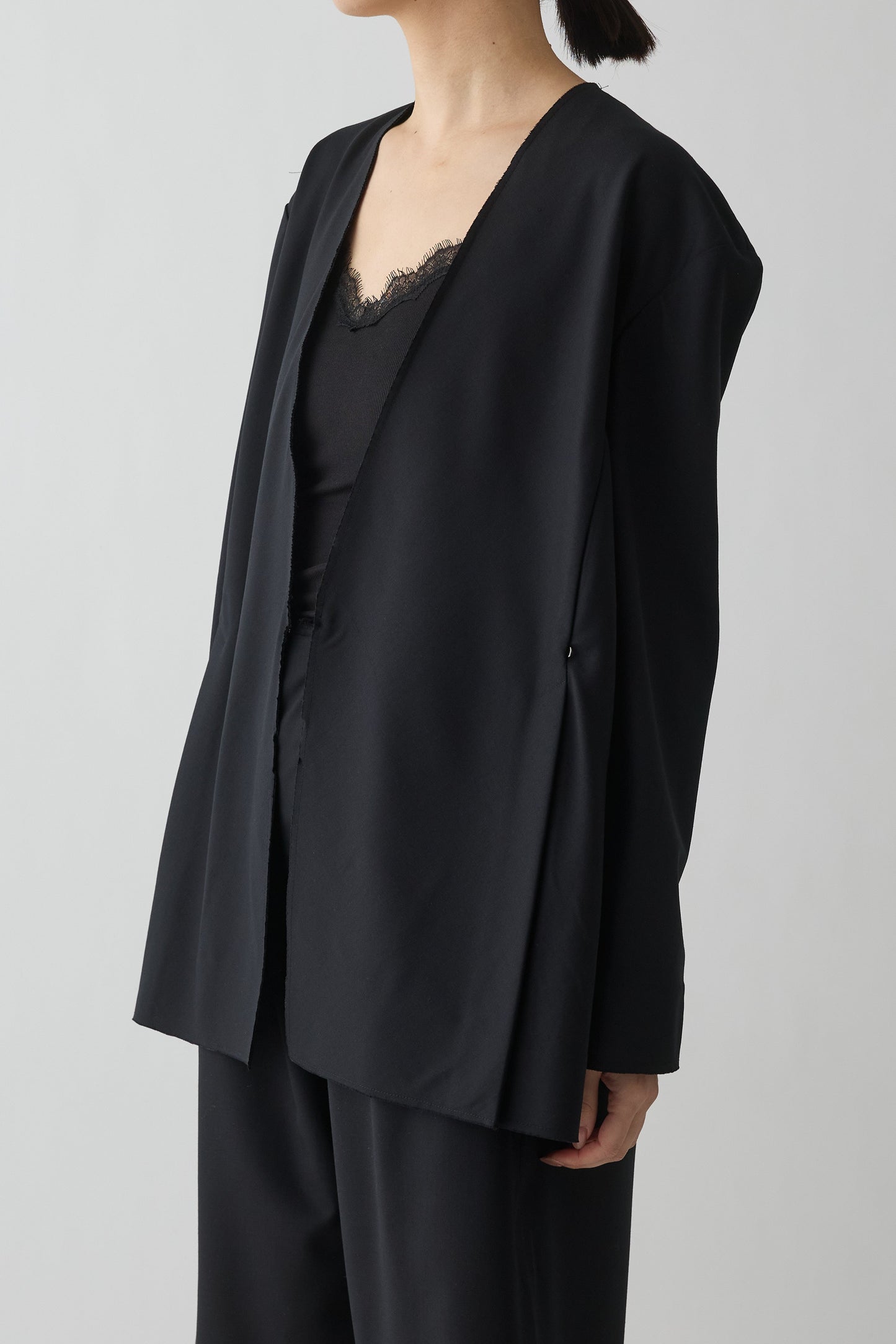 Aquarii Kimono jacket_black
