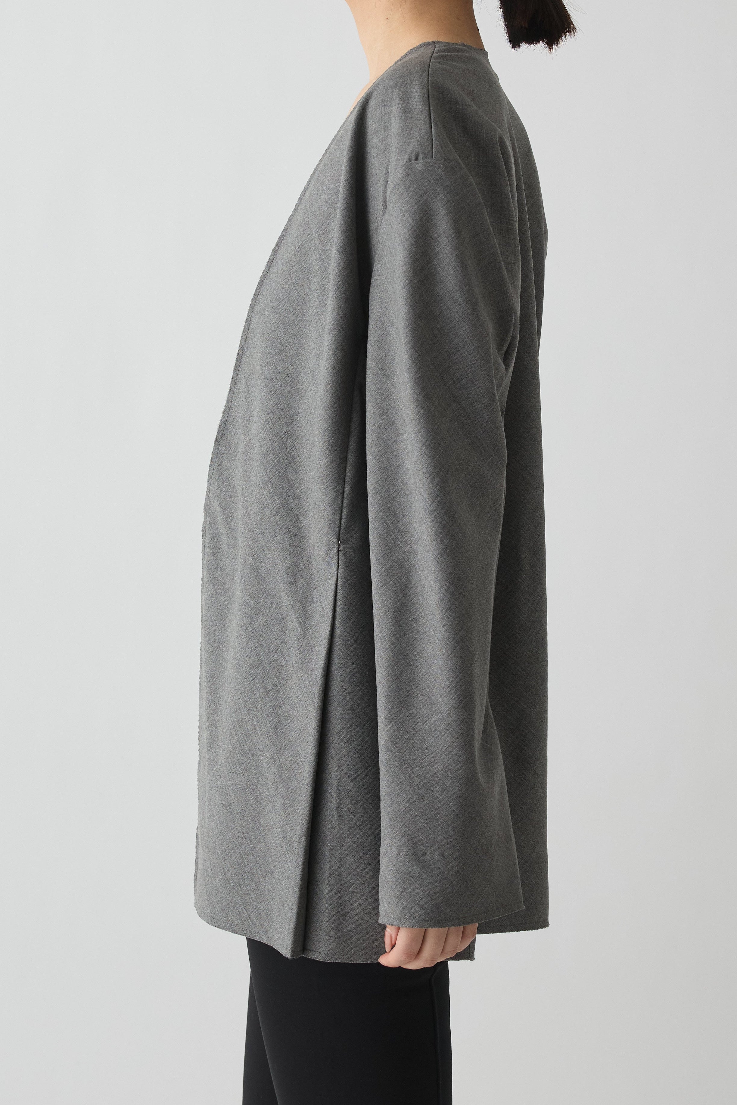 Aquarii Kimono jacket_gray – PHERE