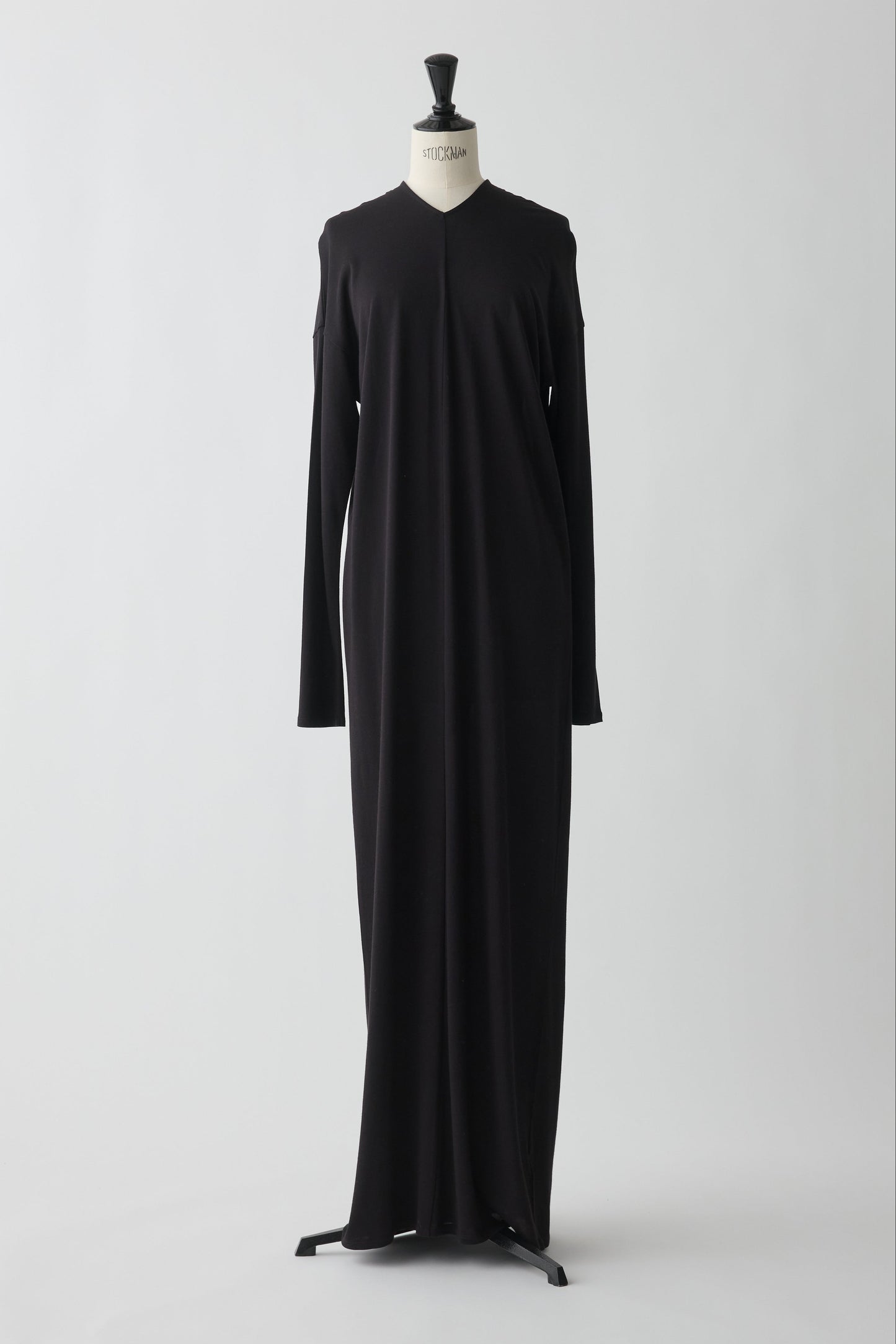 Eridani Draped Hooded dress_black