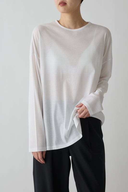 kiffa Oversized Sleeve Tee_white