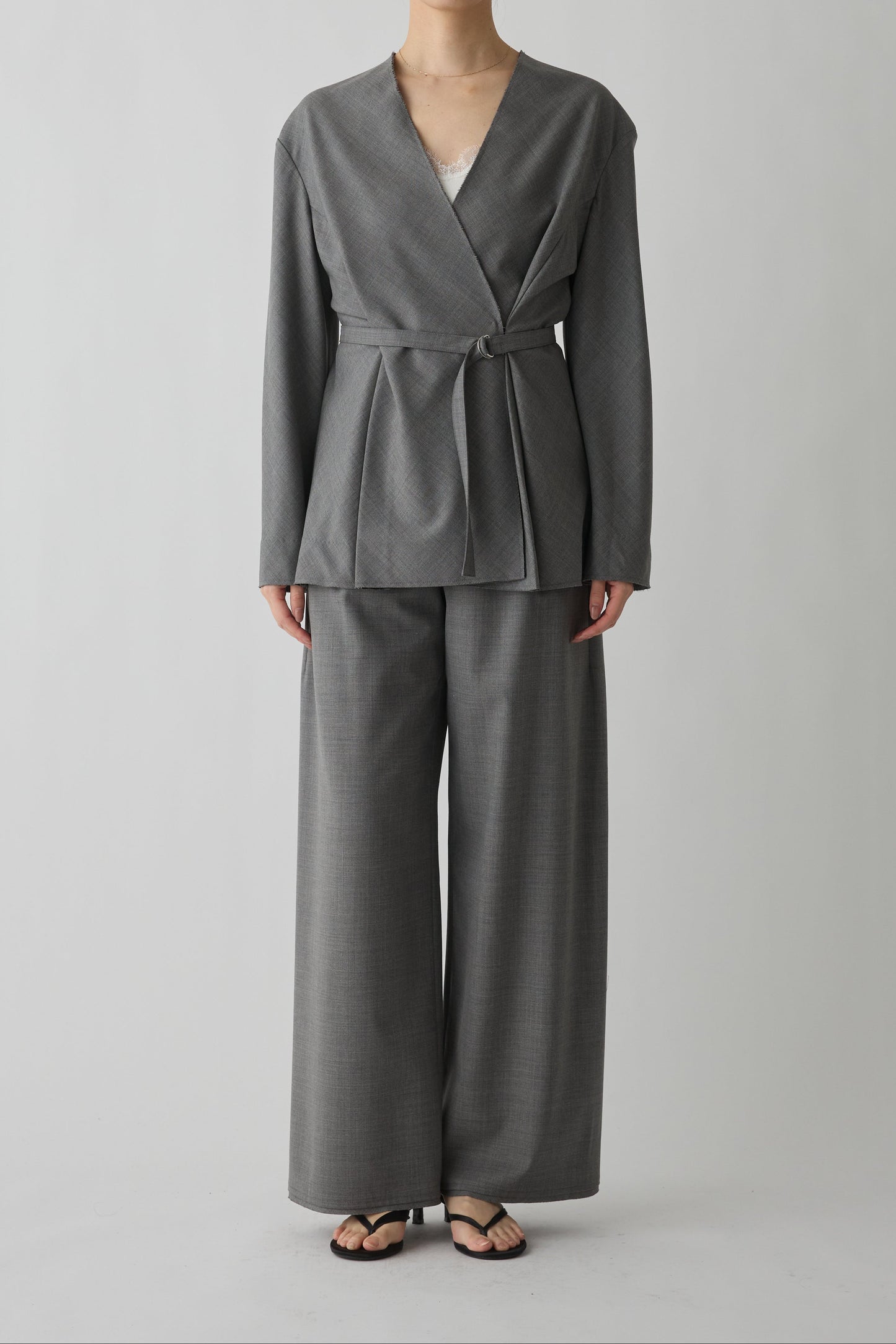 Aquarii Wide pants_gray