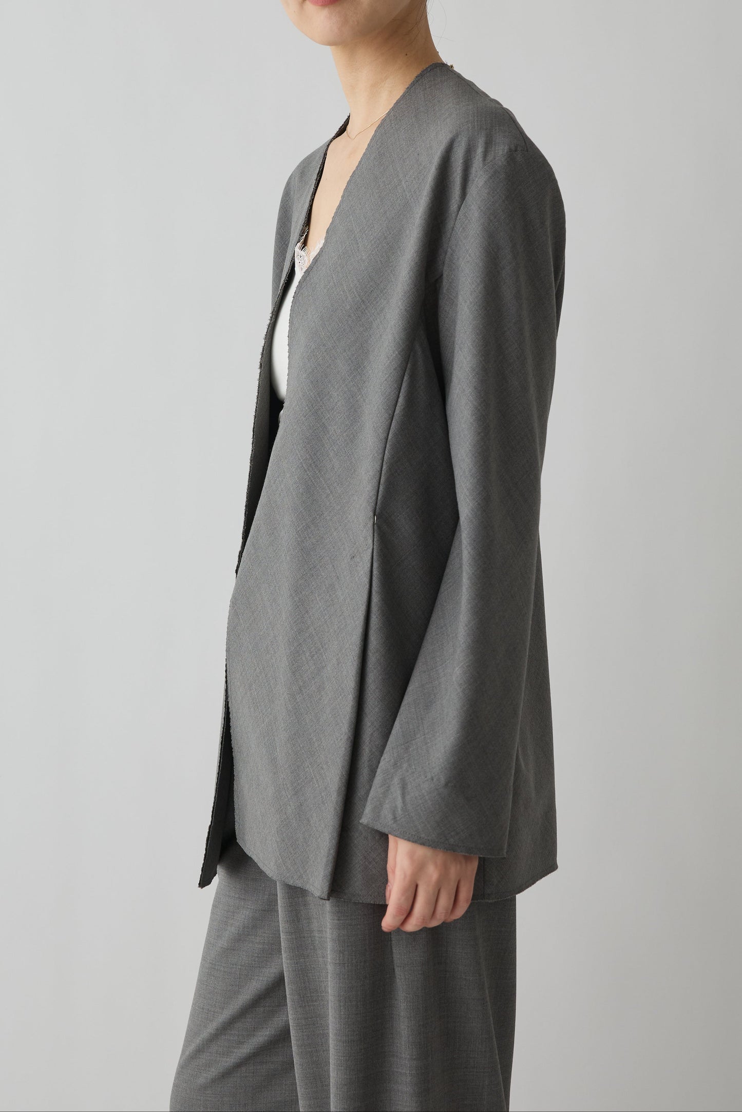 Aquarii Kimono jacket_gray