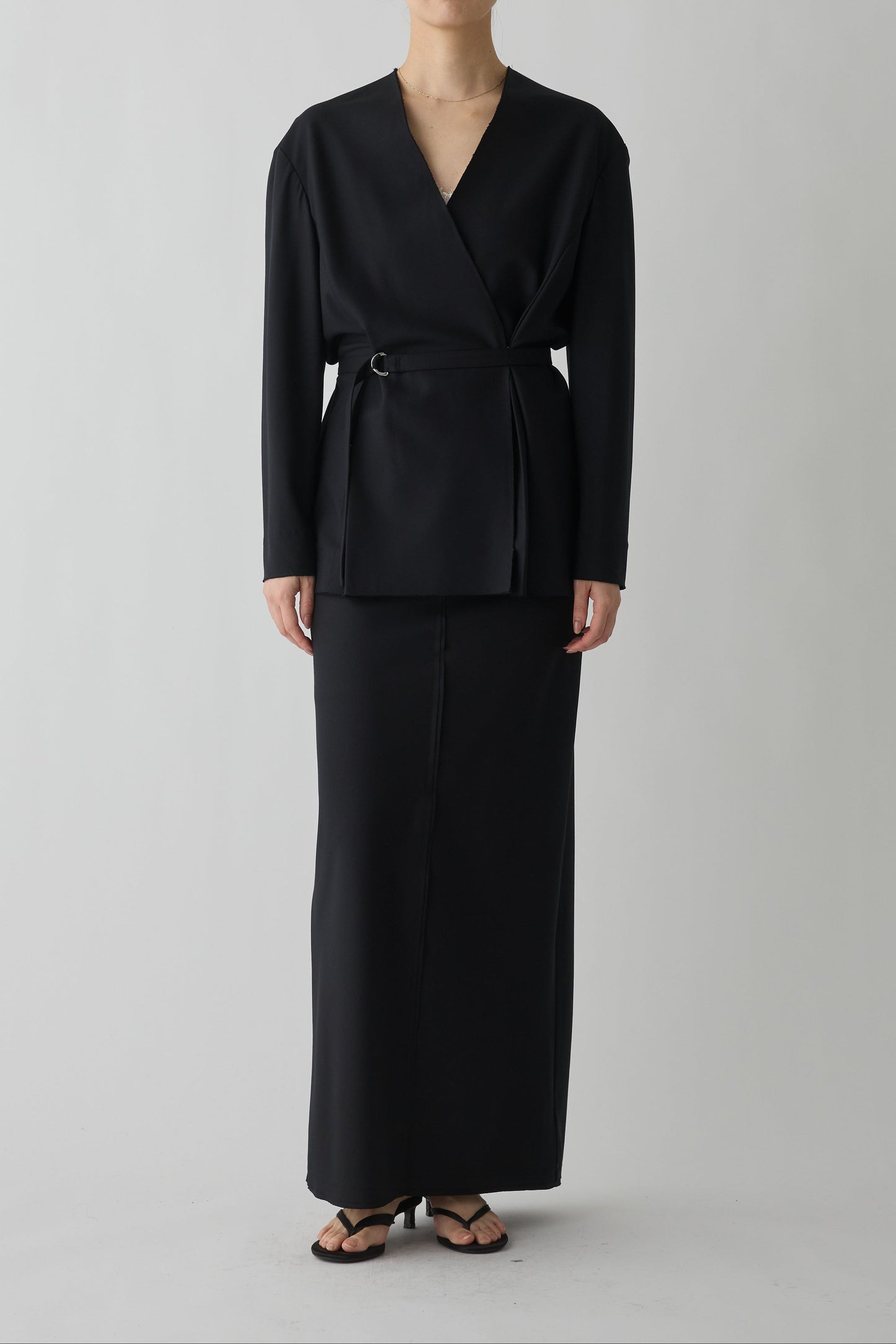 Aquarii Kimono jacket_black