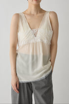 Hydri Silk Lace Top_white