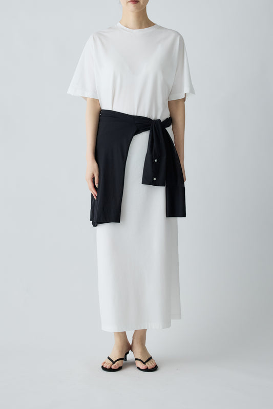 Alhena Tee Dress_White