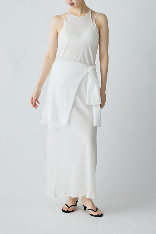 Capella Tank Dress_White