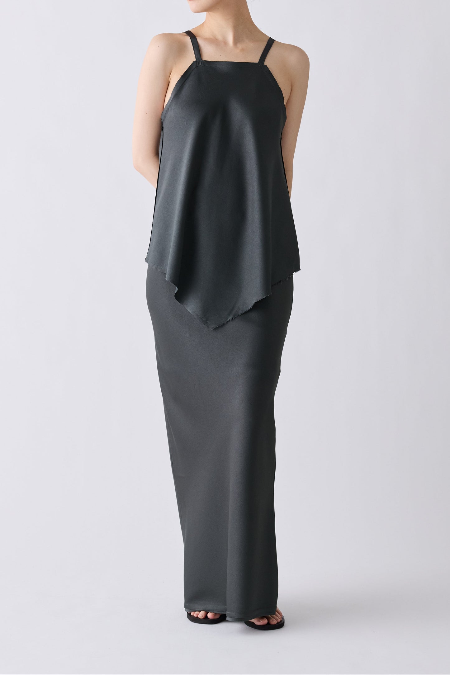 Phekda 2way camisole_gray