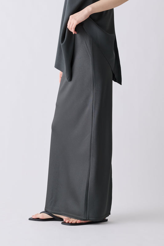 Phekda Narrow Skirt_Gray