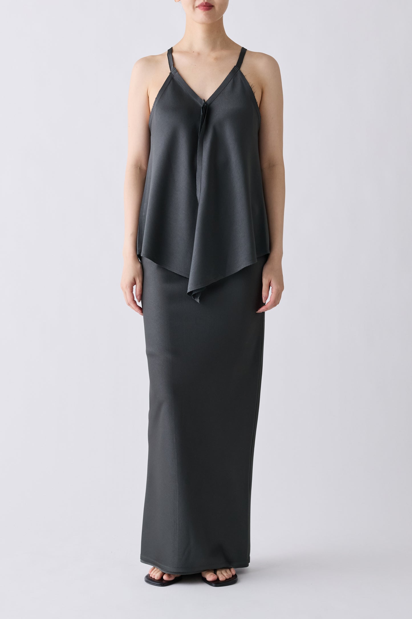 Phekda 2way camisole_gray