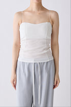 Lyncis bare camisole_white